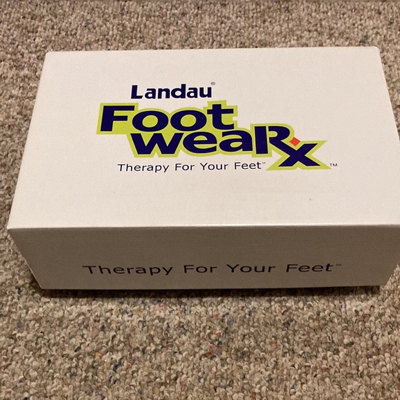 LANDAU “FOOTWEARx” Black NURSES SHOES w/ Antibacterial Lining; NIB Size W5/ M4 - Picture 4 of 14